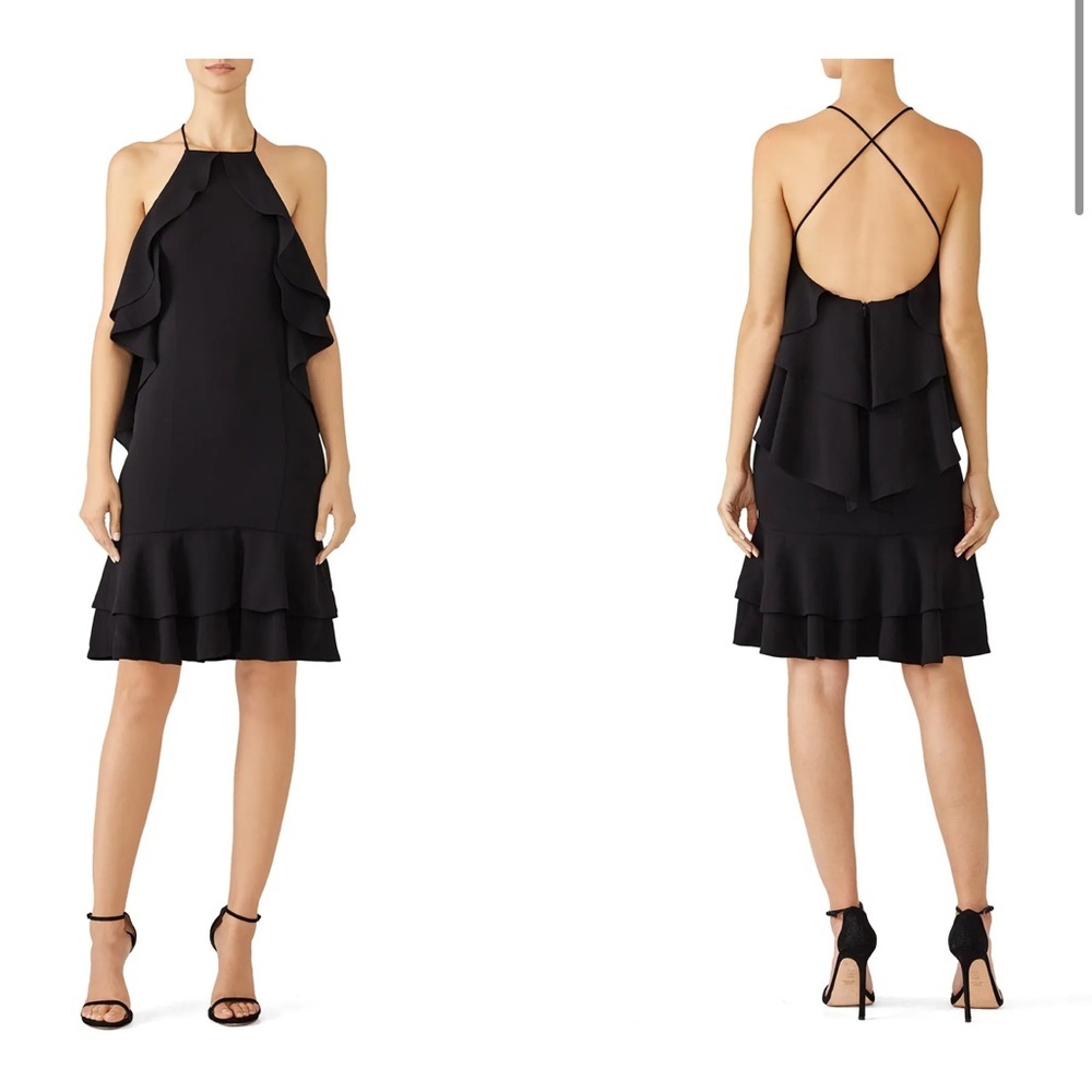 Fame & Partners black Margaux Dress size 12